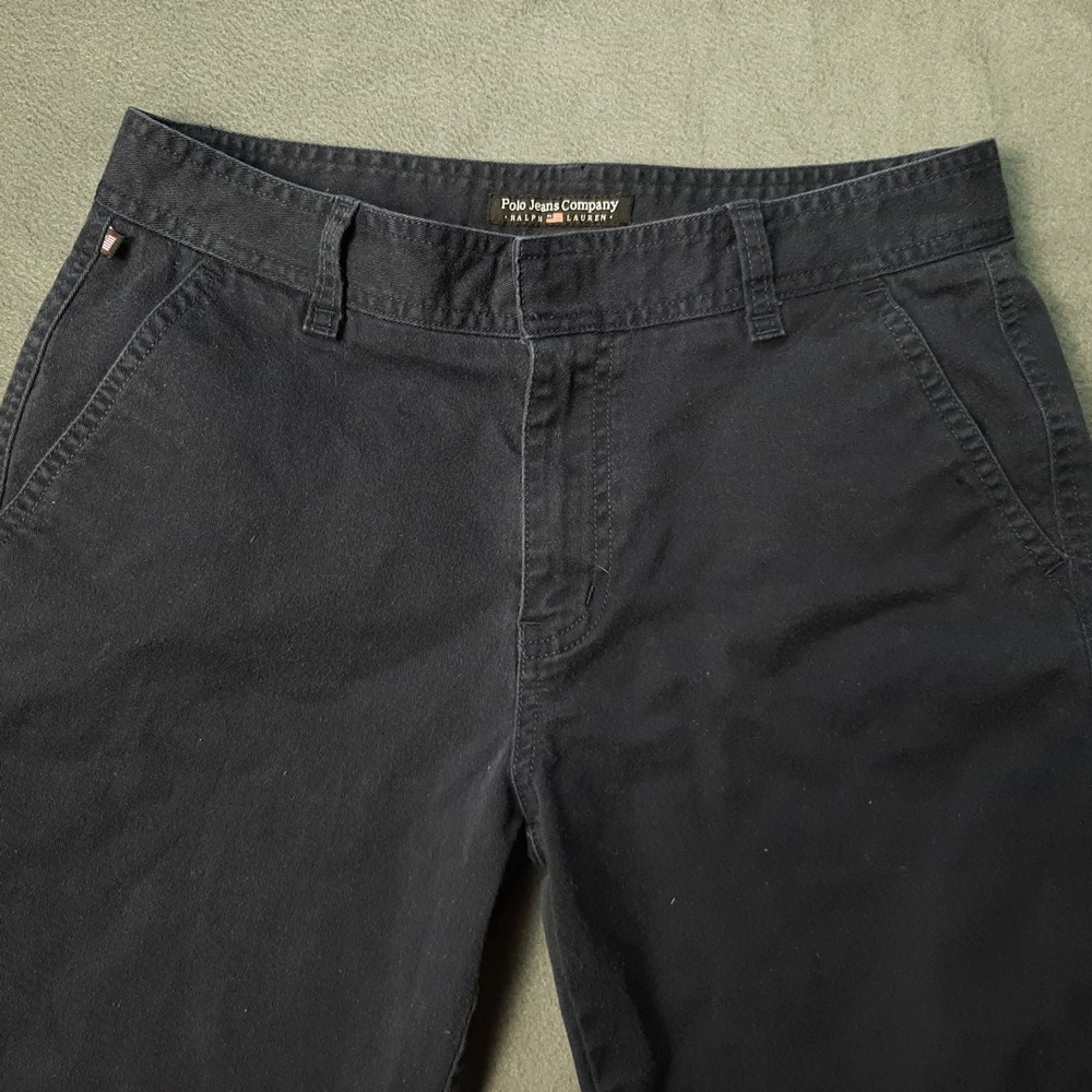 VINTAGE Polo Jeans Company Pants Womens 6 30x26 Blue Navy Ralph Lauren PRL
